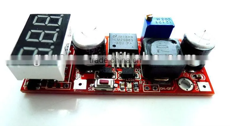 Voltmete DC Adjustable Buck Step Down Converter LM2596 Voltage Regulator