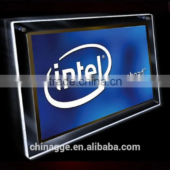 LED menu light box restaurant led advertising lightbox crystal led light box
