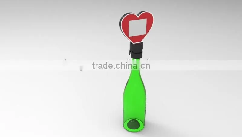 LED champagne stopper,LED stopper,LED wine stopper