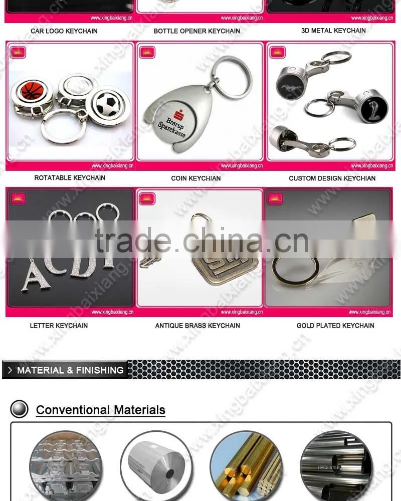 Hot selling custom pvc rubber keychain