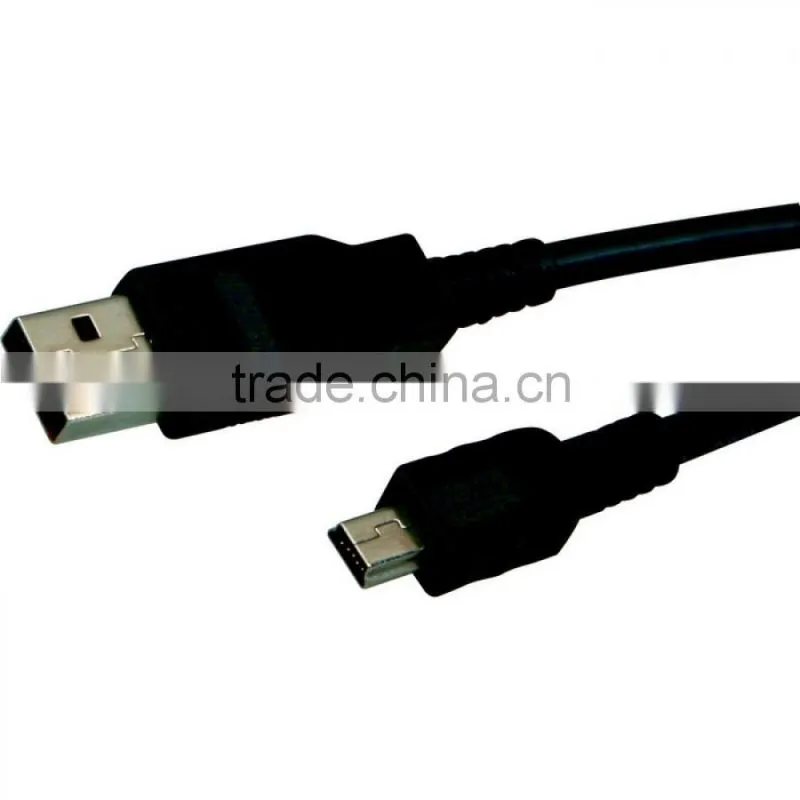 Short USB 2.0 A Male to Mini 5 Pin B Data Cable
