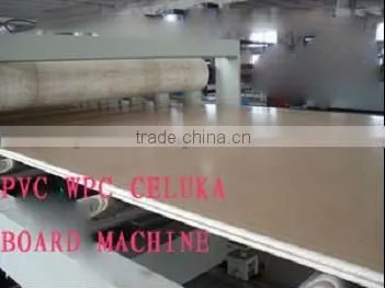 Qingdao WPC foamed board extruding machinery (SJSZ80/156)(in stock)
