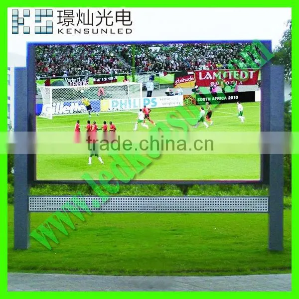 indoor ful color advertising for car P10 led screen