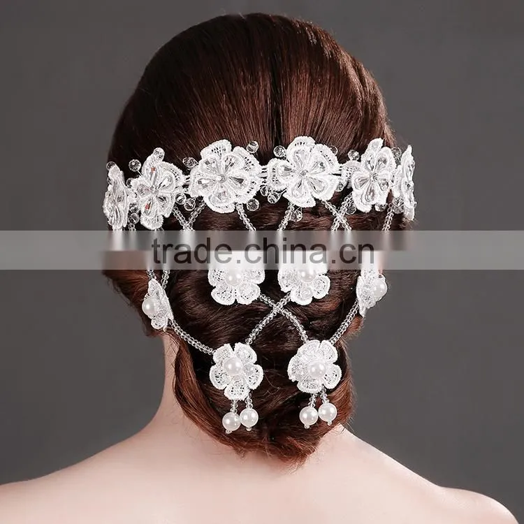 knitted hair bands with flower girl hair bands for women