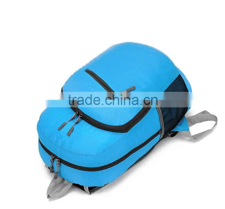 Cheap China Blue Foldable Hiking Bags Backpack BB008