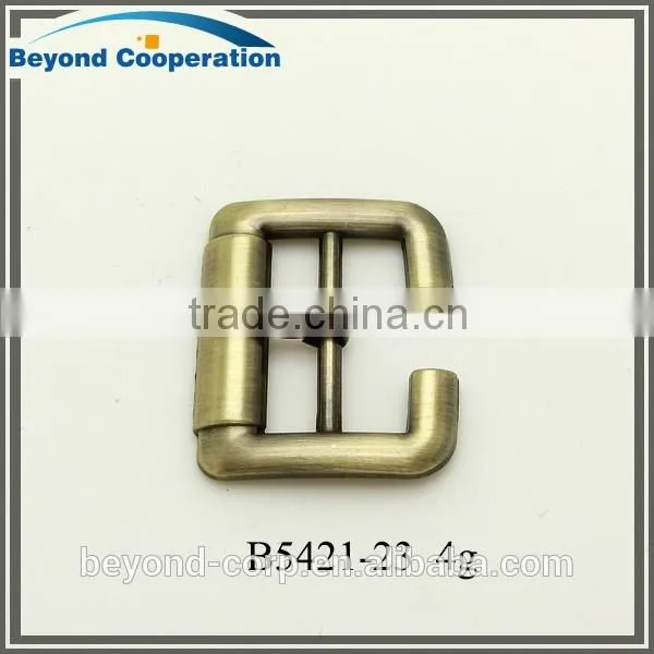 23mm anti brass brushed lady sandal shoe decorations shoe buckle