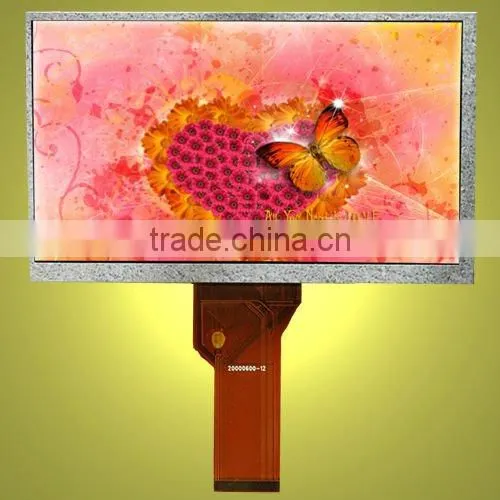 800x480 TFT LCD display 7 inch 50 pin with 24bit RGB interface