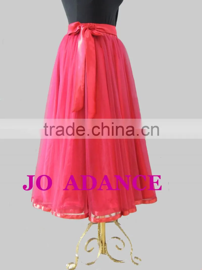 Ballroom dance skirt dance costumes Ms. dance clothing Dance skirt Ballroom skirt