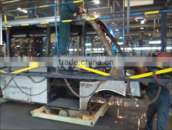 Building First Coaches Production Line and Equipments In Africa Countries