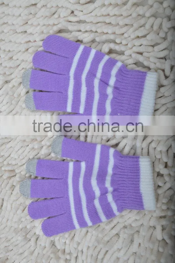 Fashion Warm Winter Soft Touch Screen Gloves For Smartphone Iphone