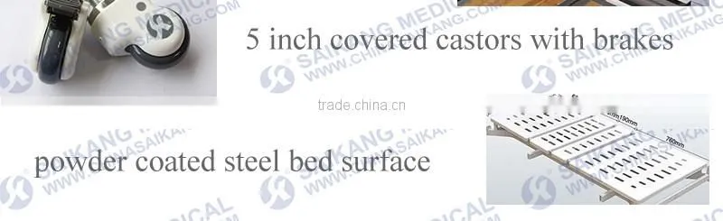 SK028-1 steel 3 cranks hospital bed