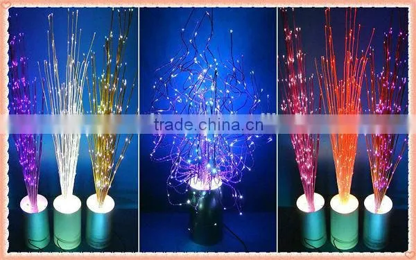 Optic Fiber Silk Flowers / Light Up Babysbreath Flower & Plants