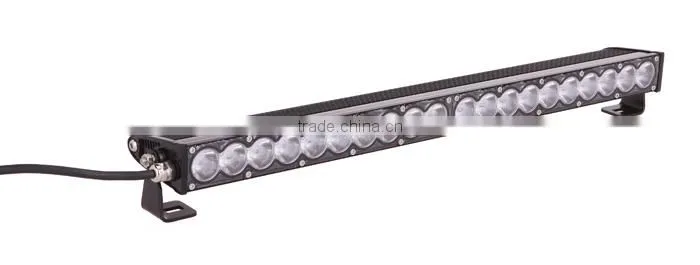 22inch single row off road 100w super slim led light bar 5w each USA chips spot/flood/combo beam thin light bars