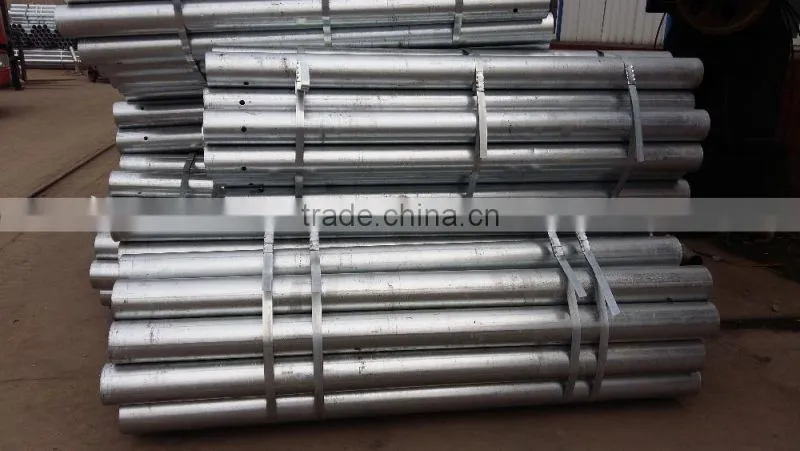 S235JR Round Steel Guardrail Post