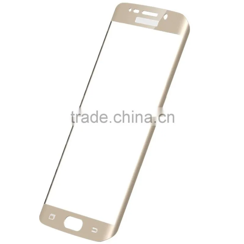 For samusng s7 color tempered glass screen protector