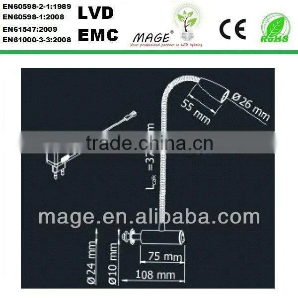 glass cabinet lighting switch