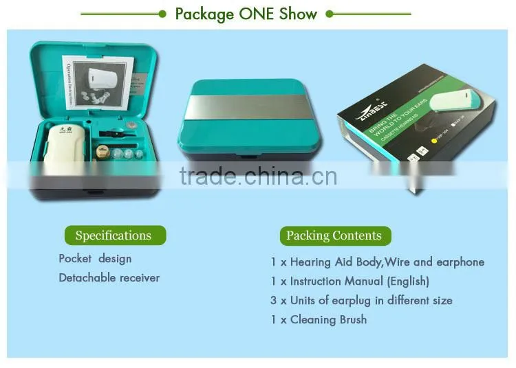 chear Body worn hearing aid amplifier for hearing loss hearing aid