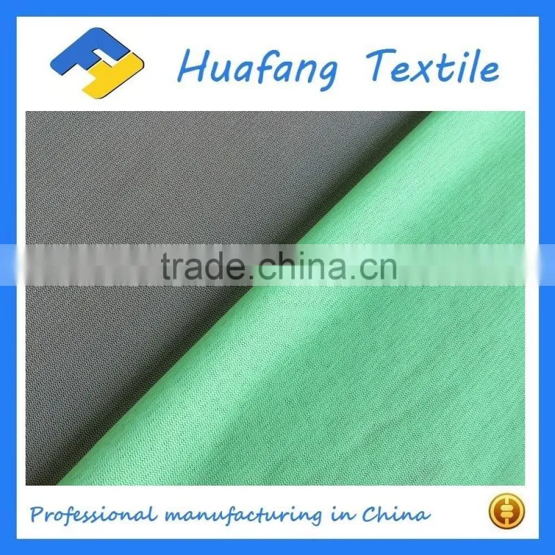 100% polyester knitted plain fabric for garment