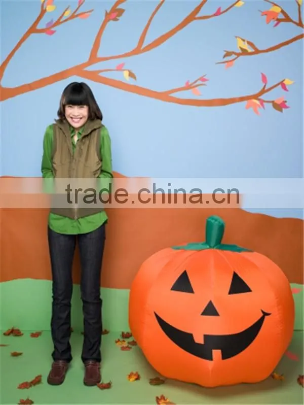 Yard decoration inflatable LED lights party halloween pumpkin