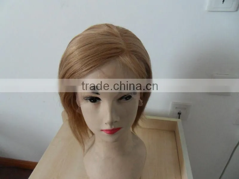 blonde color wholesale brazilian hair full lace wig