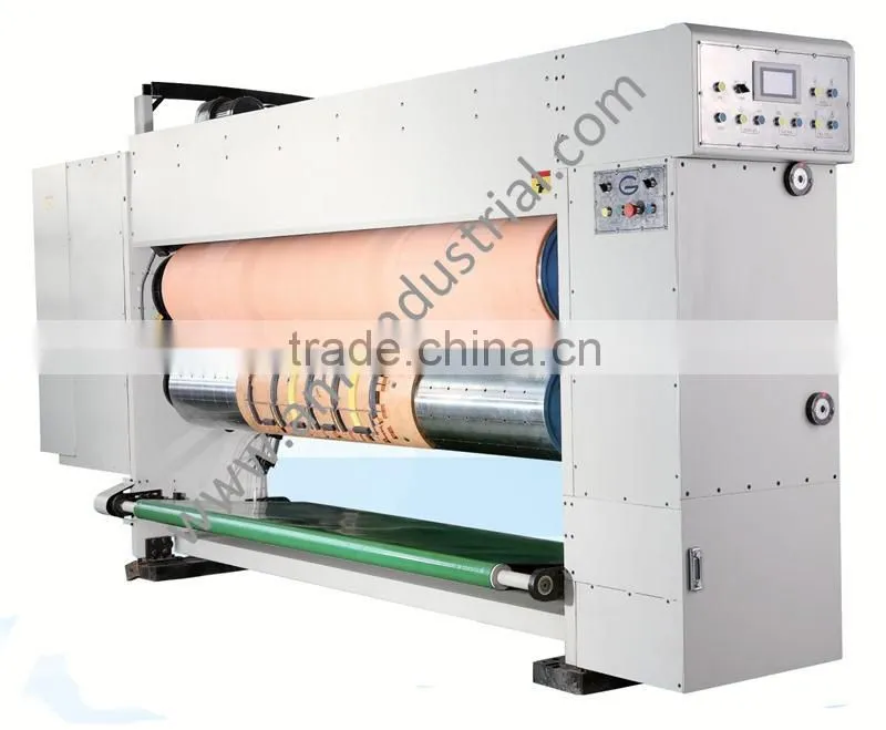 Flexo Printer Slotter with Folder Gluer Counter Ejector