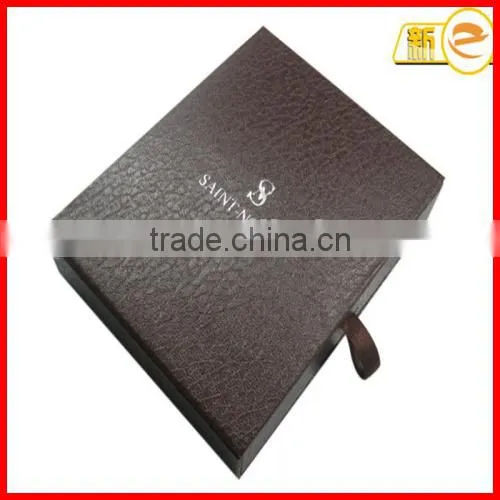 Customized Logo Printed Cardboard Drawer Bath Towel Box Wholesale