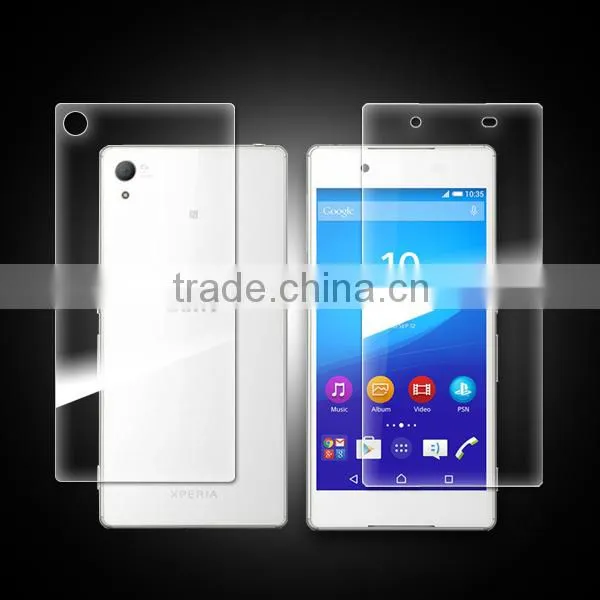Cell phone tempered glass screen cover for Sony z4, for Sony z4 screen film