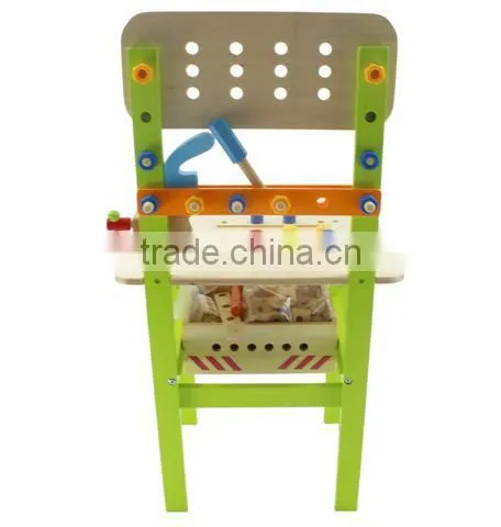 2013 New design , hot selling wooden work bench &educational for children toys