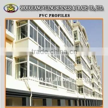 Fine Window and door upvc profiles 60mm/80mm/88mm