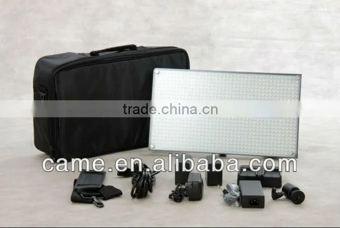 Batteries +1752 LED Video Lights Panel Studio Film Lighting