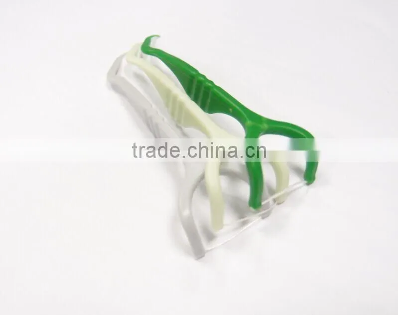 Y shape UHMWPE dental floss pick