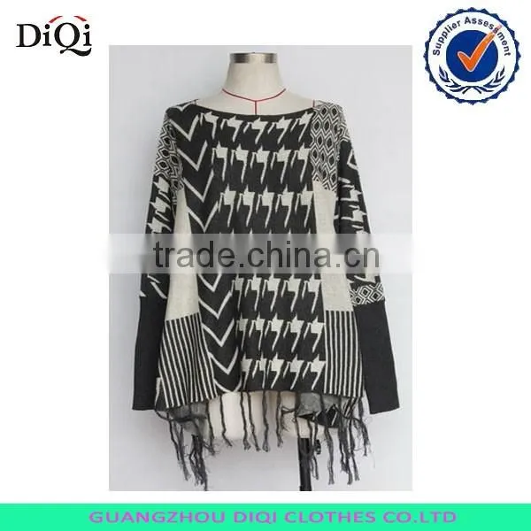 women high quality thick plus size pullover sweater