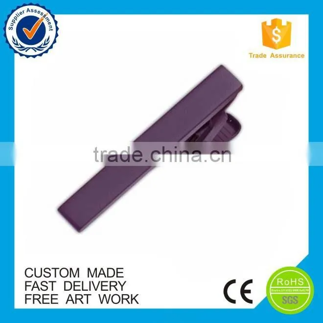 Fashion blank design cusotm metla colorful tie clip