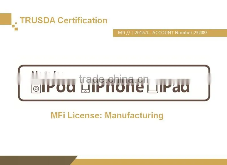 MFi Flash Drive USB 3.0 External Storage Memory Expansion for IOS 64G Gold