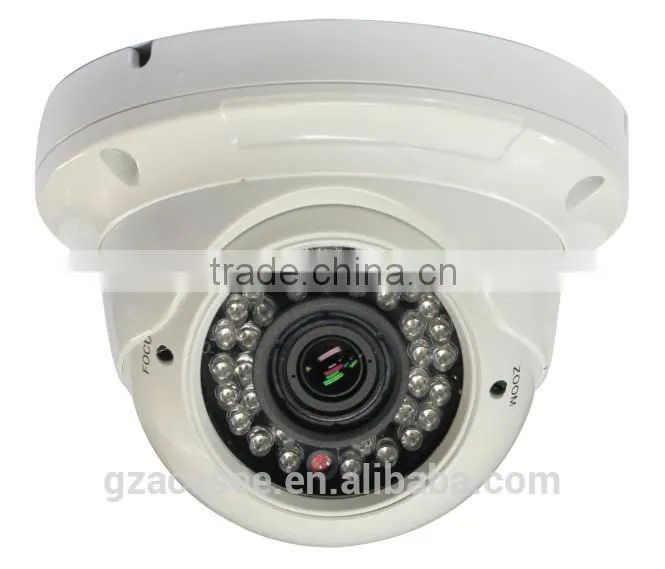 hidden camera long time recording Vandalproof dome cctv camera oem
