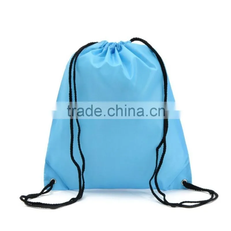 Folding Sport Backpack Waterproof Nylon Drawstring Bag Home Travel Sport Storage Use