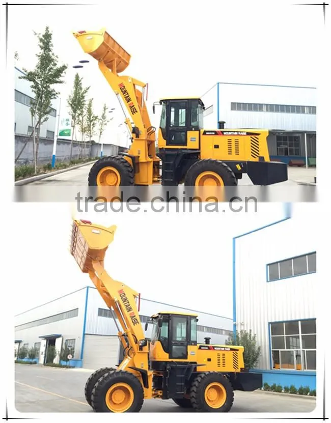 Chinese Manufacturer Micro Wheel Loader 2.5t Loaders for Sale