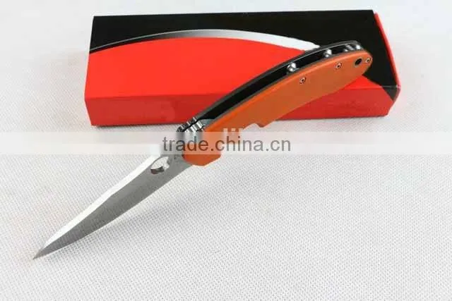 OEM CPM-S30V balde material G10 handle combat folding knife