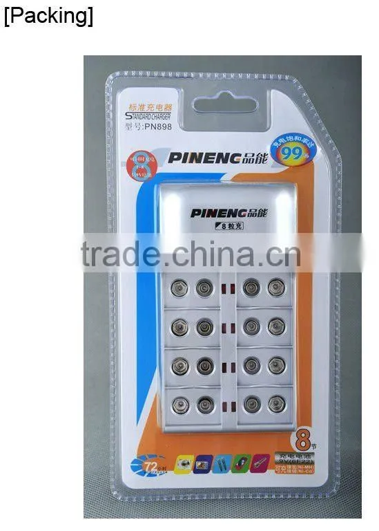 Intelligent Charger for 9V Rechargeable battery (PN-898)