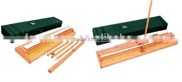Bamboo Roll Up Banner Stand, Bamboo Display Stand, Bamboo Display Shelf