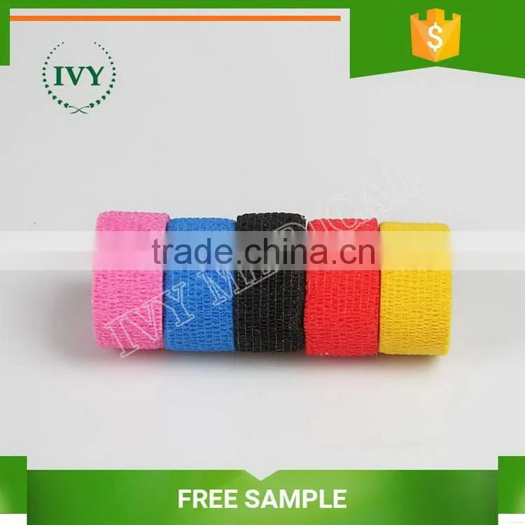 Quality most popular latex free vet wrap cohesive bandage