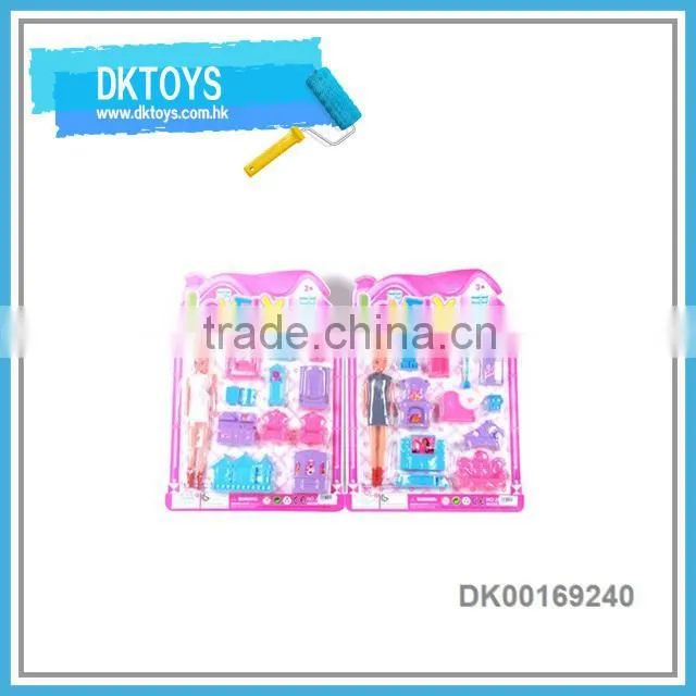 Mini Size Non-toxic Safe Plastic House Furniture Toy