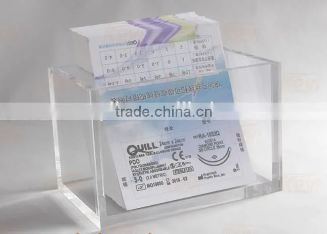acrylic card brochure holder