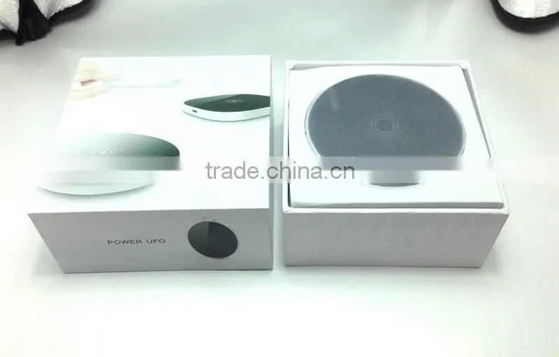 QI wireless charger with 2 USB interface ports wireless charger power bank + wireless phone receiver for all smart phone andriod