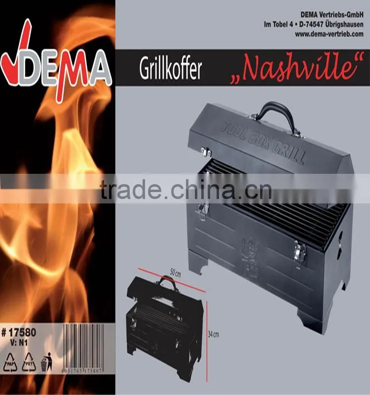 Heat Resistance Feature portable vertical charcoal grill