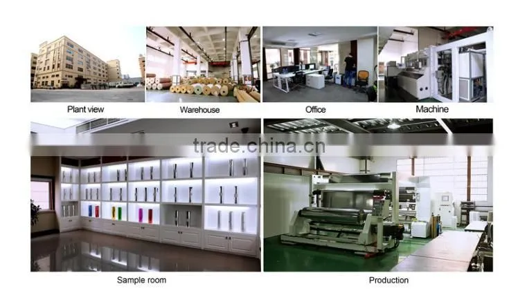Metallized Seamless Holographic Film Light Pillar Rainbow Pattern BOPP Film