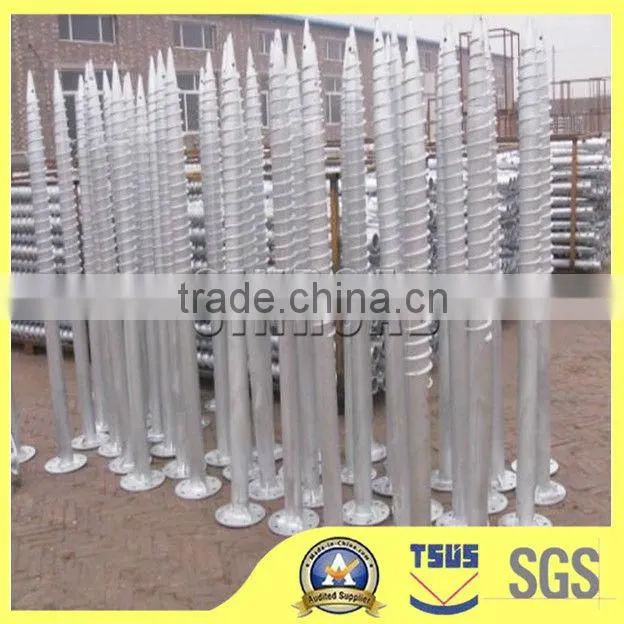 Ground Screws for Solar Mounting System