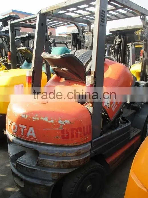 Toyota diesel forklift 2.5 ton for sale, 6FD25, 7FD25, Japan original