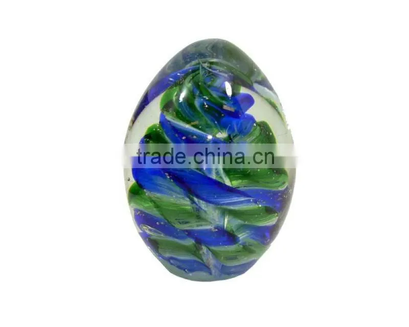 New design color glass paper weight