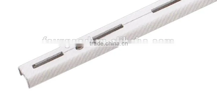China wholesale single slotted shelf channels